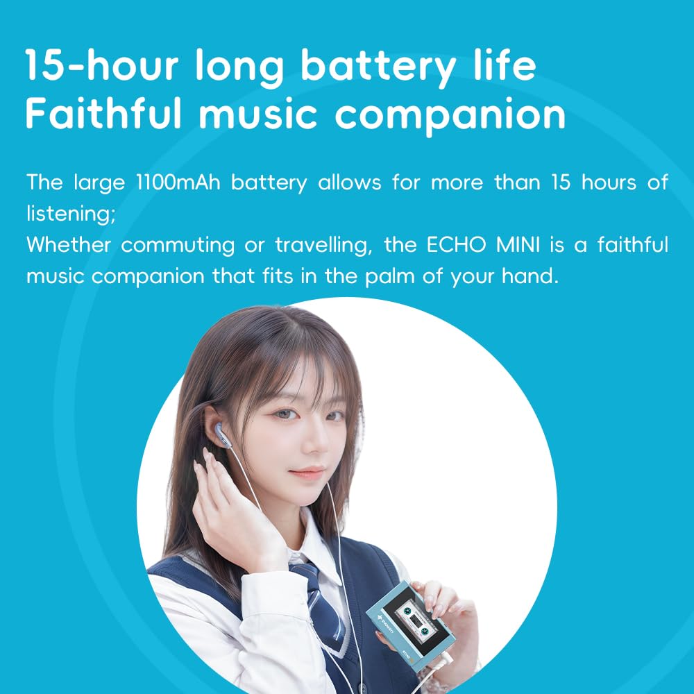 FIIO sky ECHO MINI ポータブルオーディオプレーヤー Amazon.com: SnowSky/FiiO Echo MINI HiFi Bluetooth MP3 Player